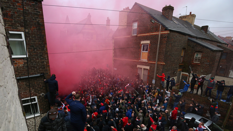 Illustration for article titled Manchester City Arrives For Champions League Match In Post-Apocalyptic Liverpool